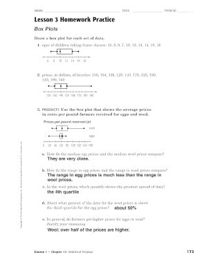 Question 1. . Lesson 3 homework 43 answer key